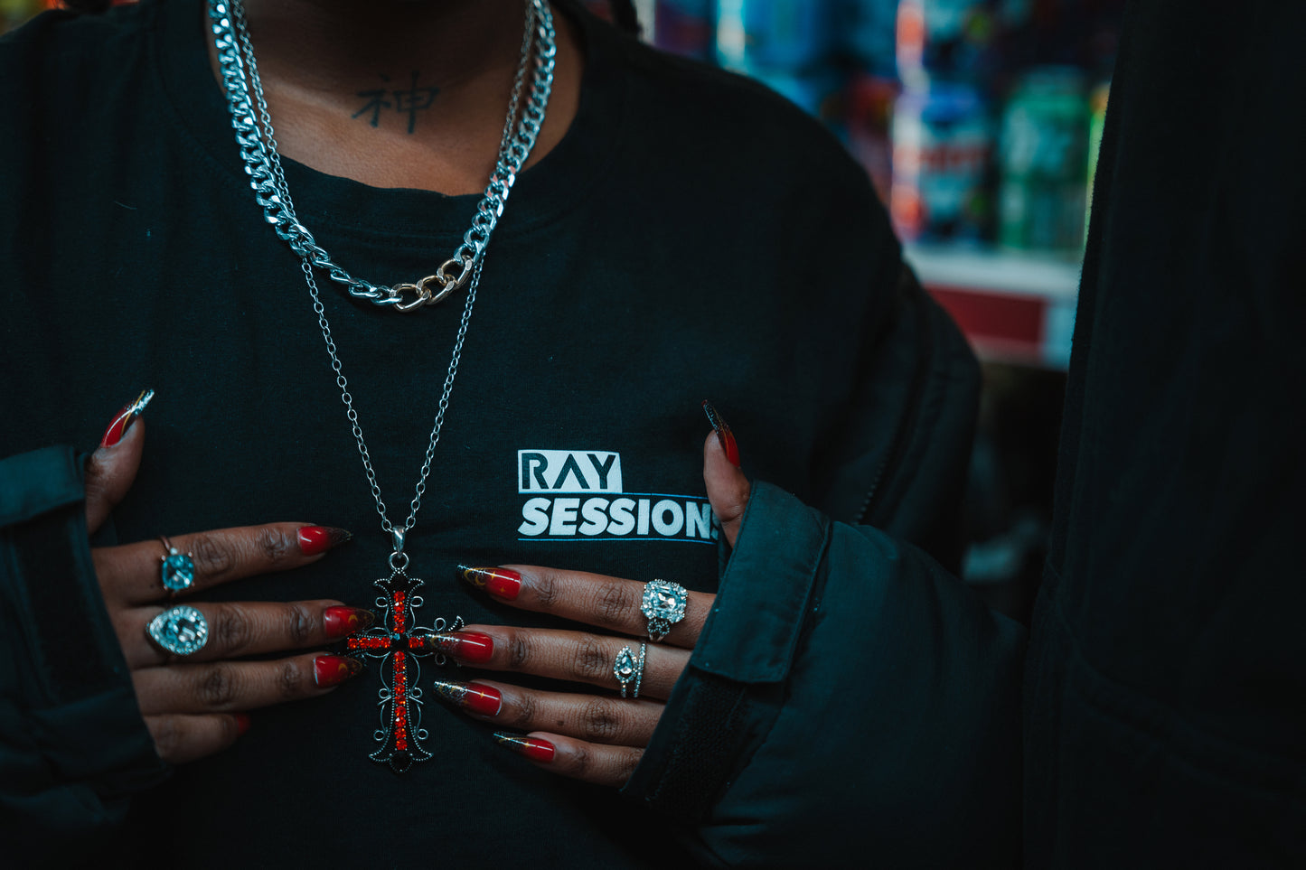 Ray Sessions Black Tee