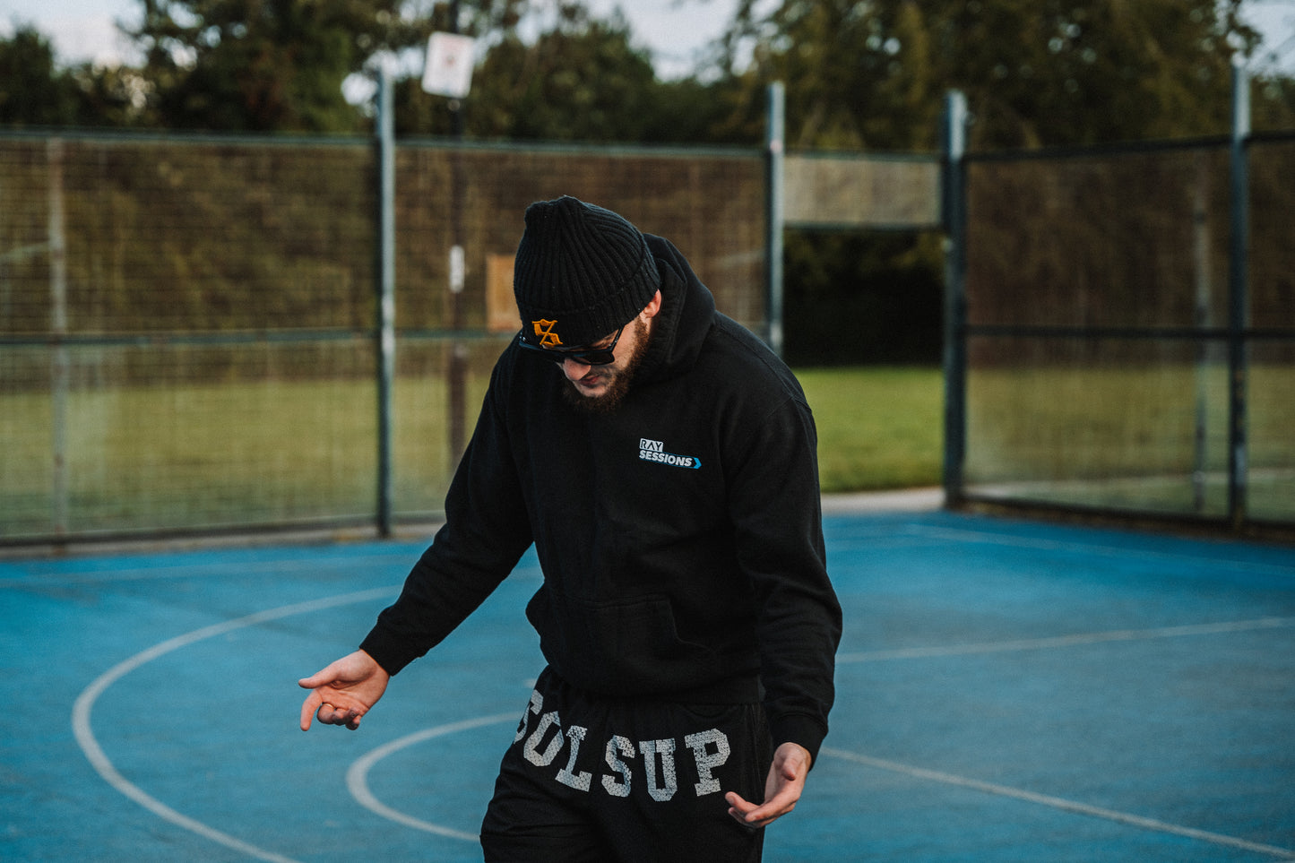 Ray Sessions Black Hoody